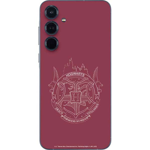 Wizarding Worlds Harry Potter Hogwarts Crest Galaxy A35 5G Skin